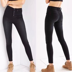 Urban Outfitters | Twig High-Rise Button-Fly Jean